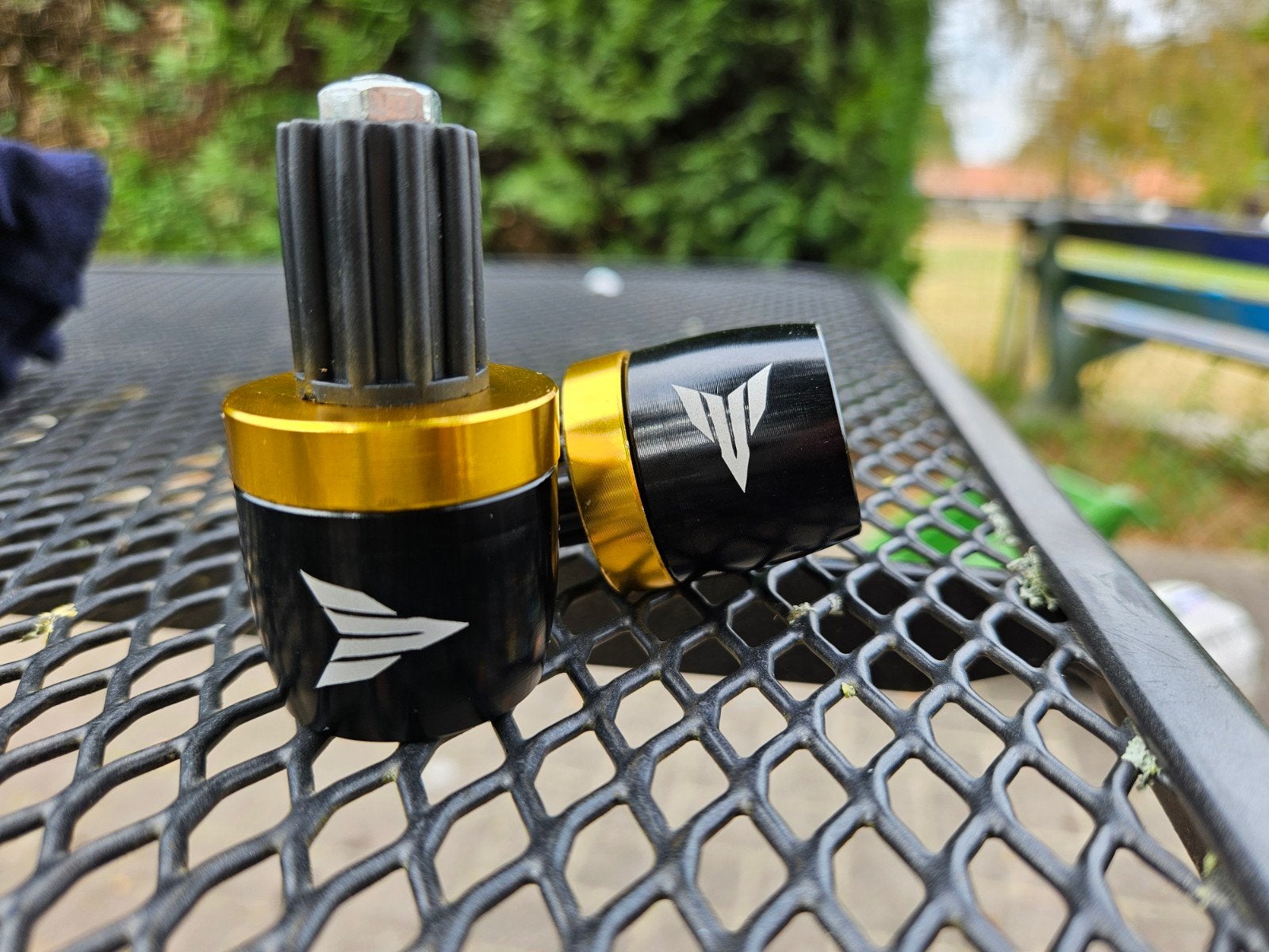 Stuurgewichten Yamaha MT - Zwart/Goud, Ophalen of Verzenden, Nieuw