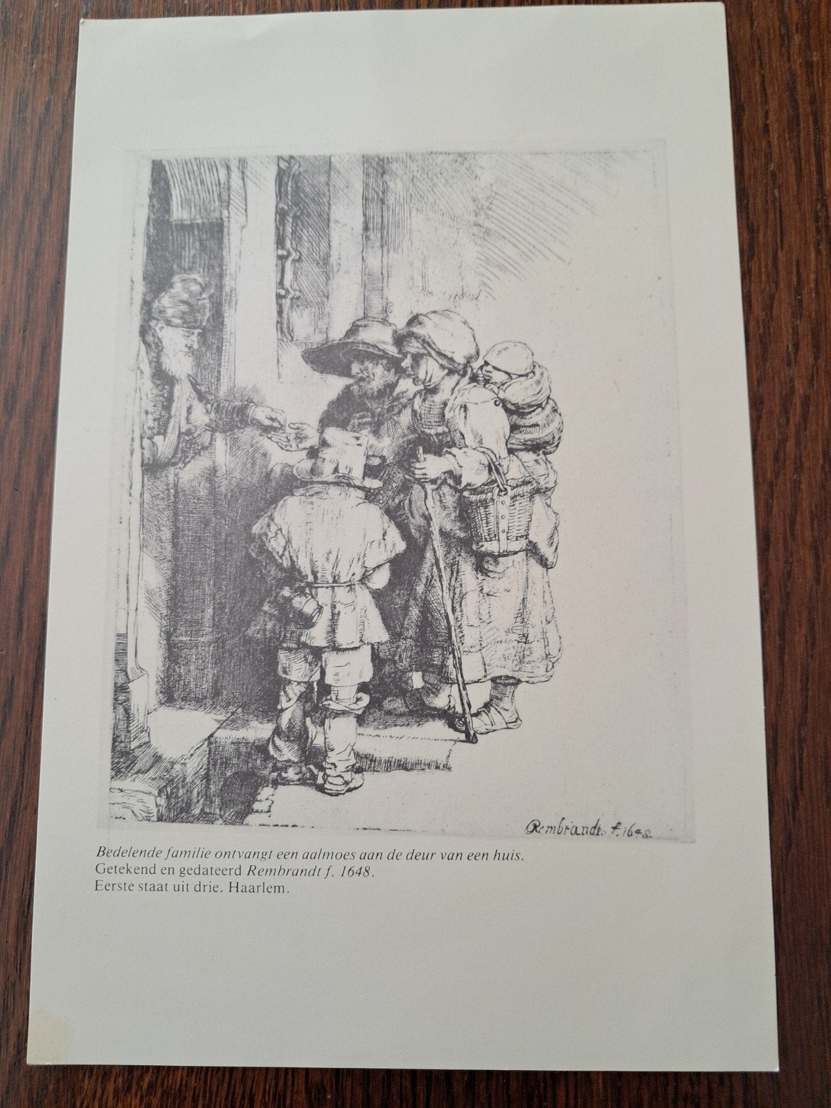 5 Rembrandt reproducties in zeer goede staat, Ophalen of Verzenden, Portret, Overige technieken, 1600 - 1699