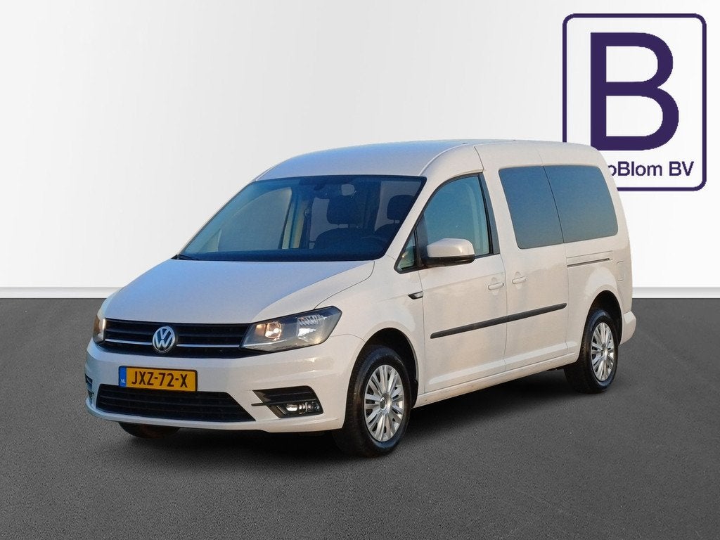 Volkswagen Caddy - Maxi TSI Holiday 5p /Ideaal als Camper!/A, Voorwielaandrijving, Stof, Gebruikt, Euro 6
