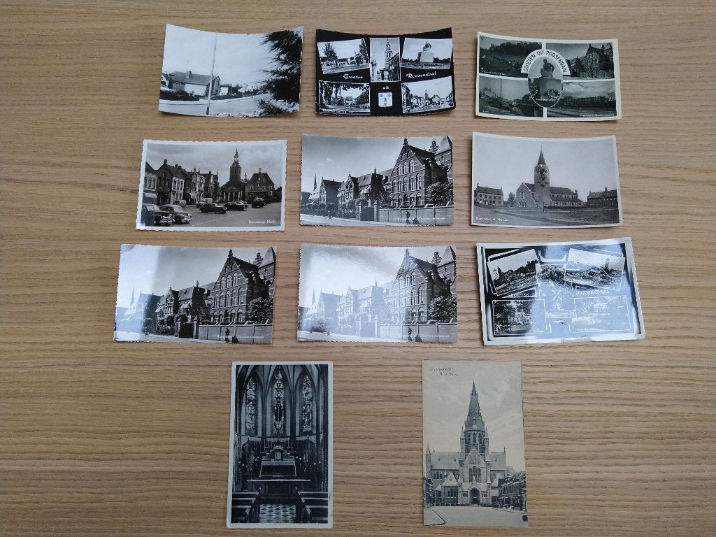 roosendaal oudenbosch chaam ,zundert, Ophalen of Verzenden, Voor 1920, Gelopen, Noord-Brabant