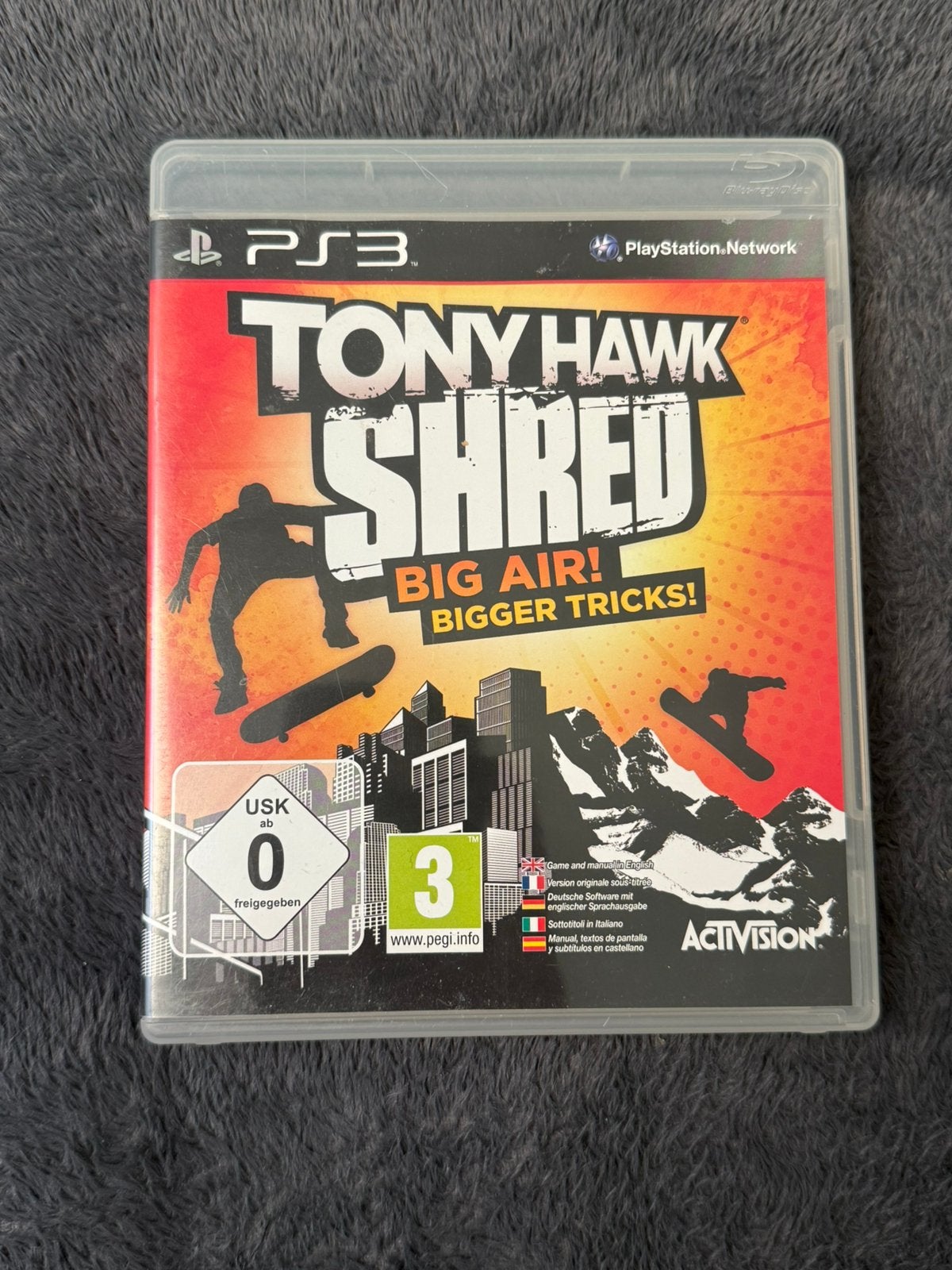 Tony Hawk Shred PS3 - Big Air! Bigger Tricks!, 1 speler, Ophalen of Verzenden, Zo goed als nieuw, Vanaf 3 jaar