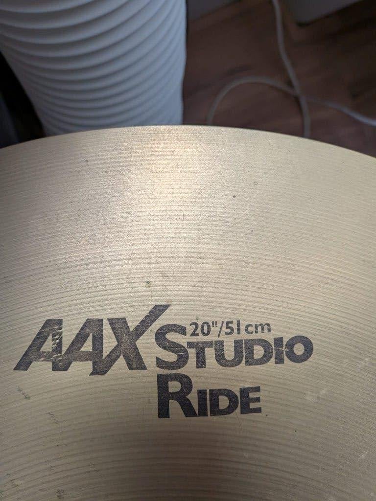 Sabian AAX Studio ride 20", Ophalen, Gebruikt, Overige merken