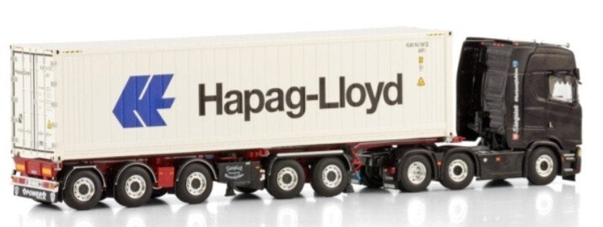 WSI SCANIA S HIGHLINE + TRAILER + KOEL CONTAINER - SIEGRIST, Wsi, ., Nieuw, Ophalen of Verzenden