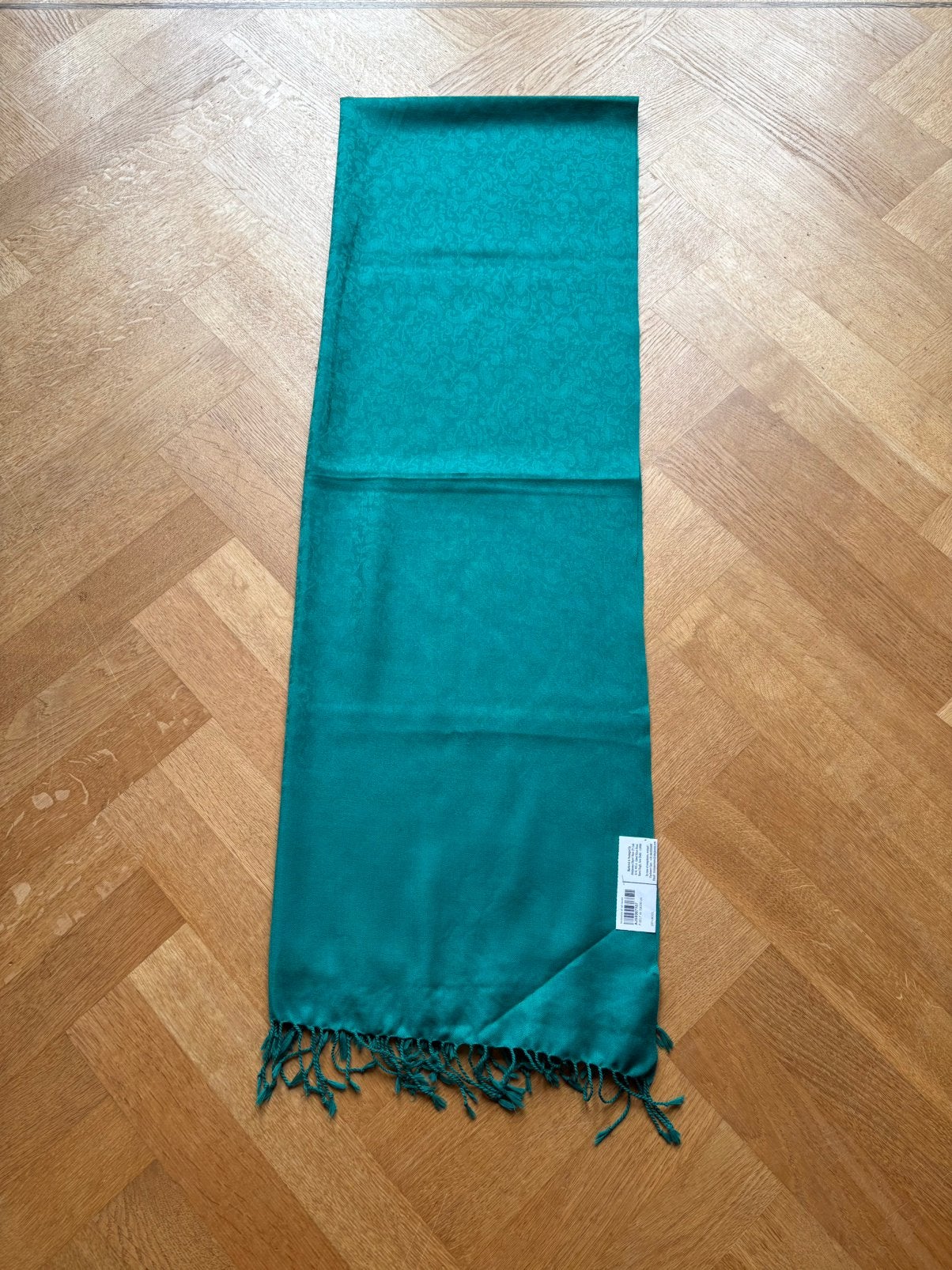 Nieuwe shawl stola sjaal 100% wol in verpakking Ahujasons, Ahujasons, Maat 46/48 (XL) of groter, Nieuw, Ophalen of Verzenden