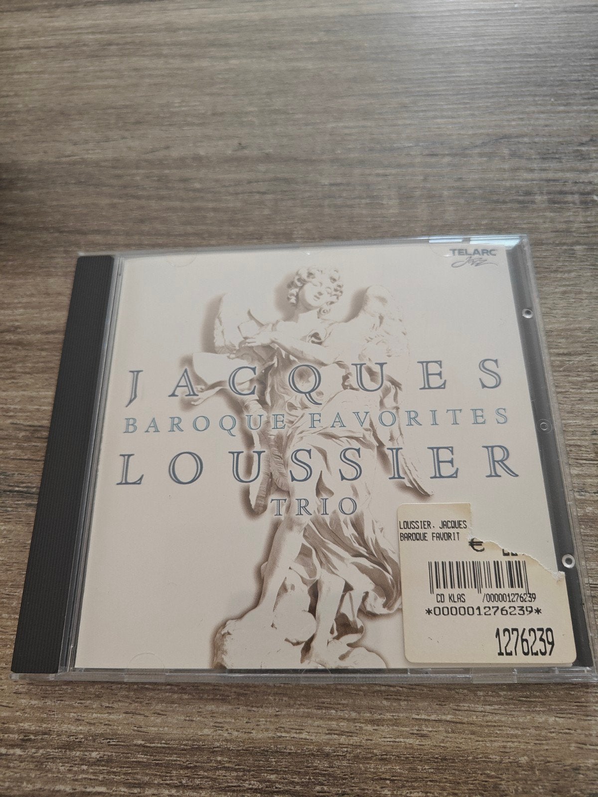 Jacques Loussier Trio - Baroque Favorites CD, Overige typen, Ophalen of Verzenden, Zo goed als nieuw, Barok