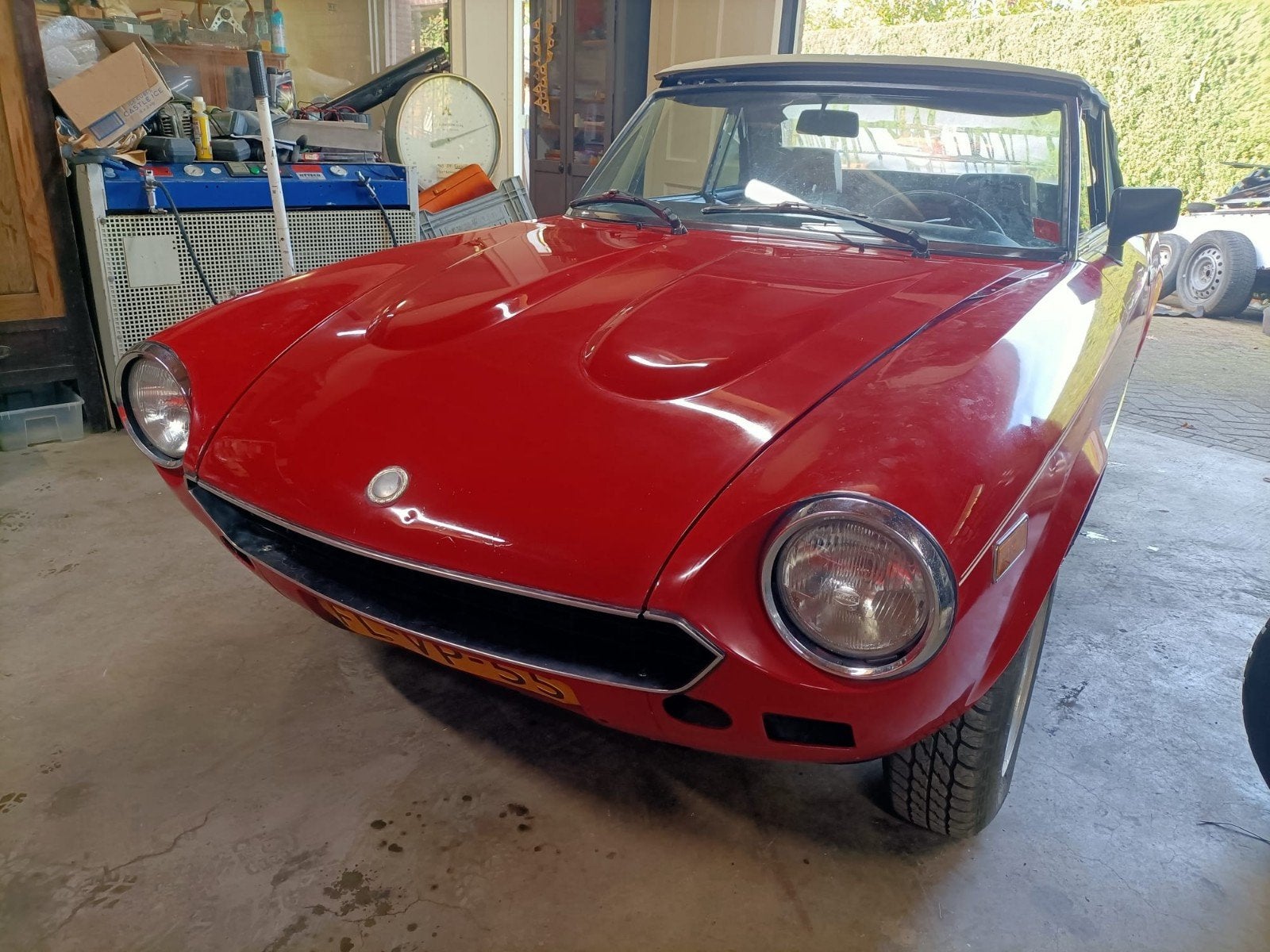 Fiat 124 spider bouwjaar 1981, foto 3