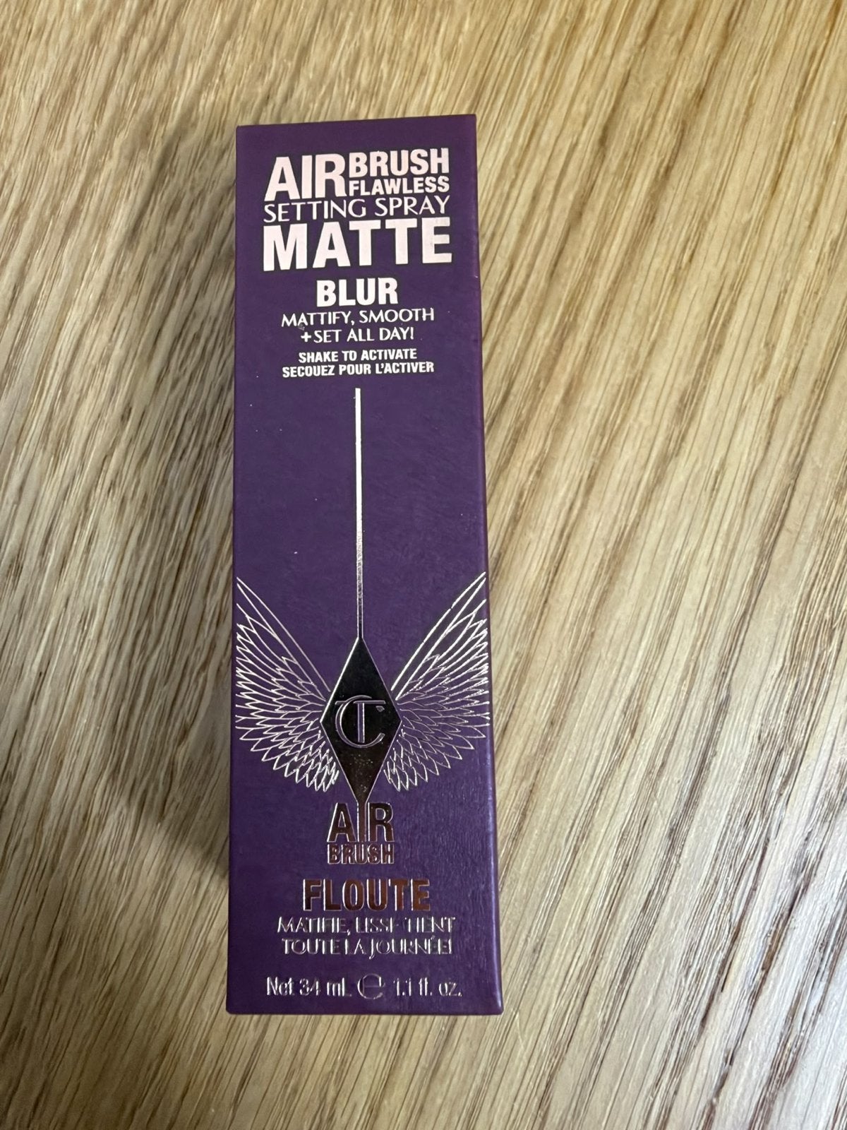 Charlotte Tilbury Airbrush Flawless Setting Spray Matte, Overige kleuren, Gehele gezicht, Nieuw, Ophalen of Verzenden