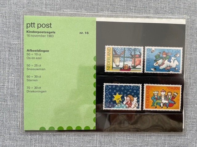 Postzegelmapje PZM16 - Kinderzegels 1983 Postfris, Ophalen of Verzenden, Postfris, Overige thema's
