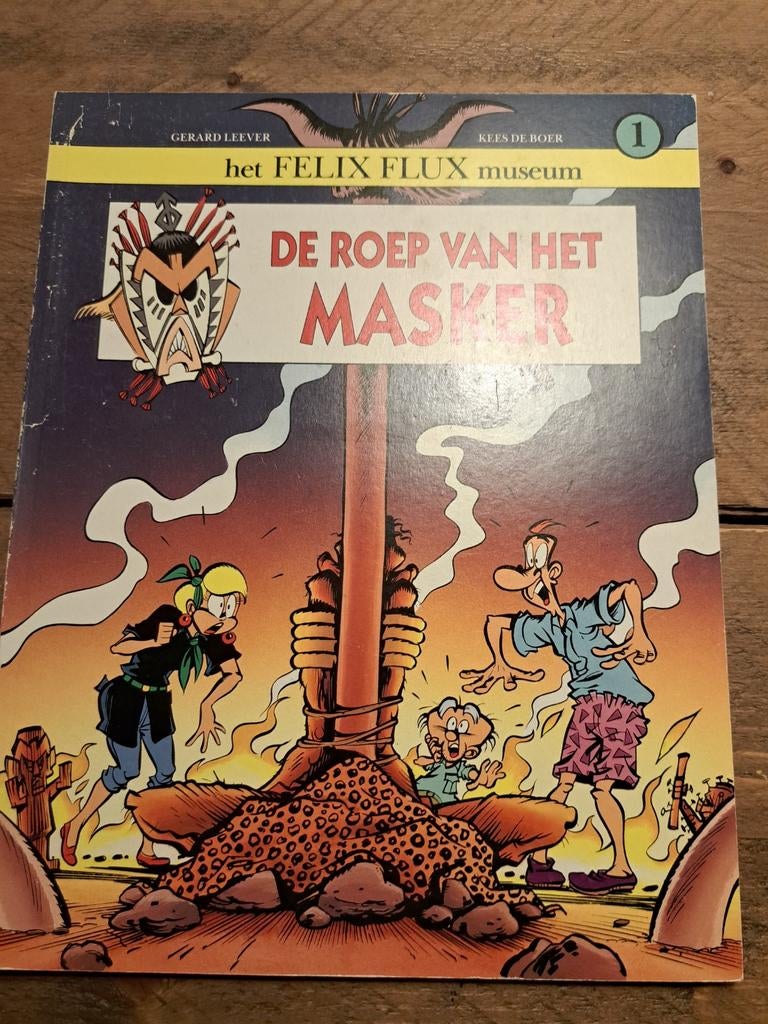 Felux Fluks De roep van het masker., Eén stripboek, Ophalen of Verzenden, Nieuw