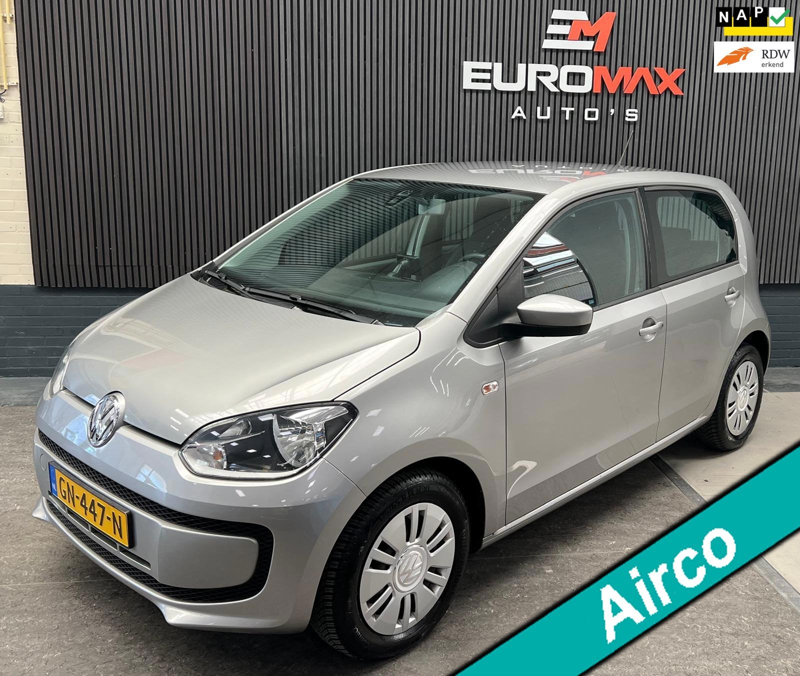 Volkswagen Up! 1.0 move up! 1e Eigenaar - NAP - Airco - Kopp