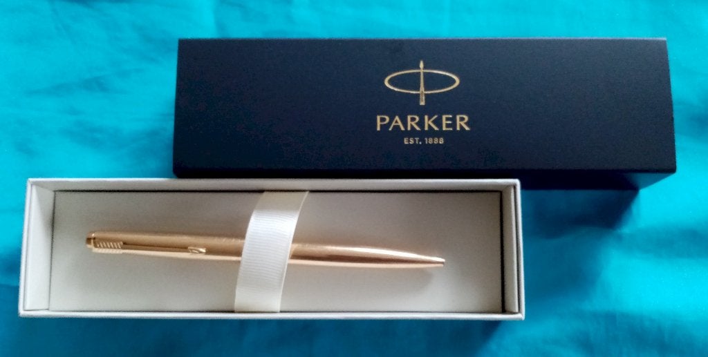 Pennenverzamelingen, Gebruikt, Met doosje, Ophalen of Verzenden, Parker