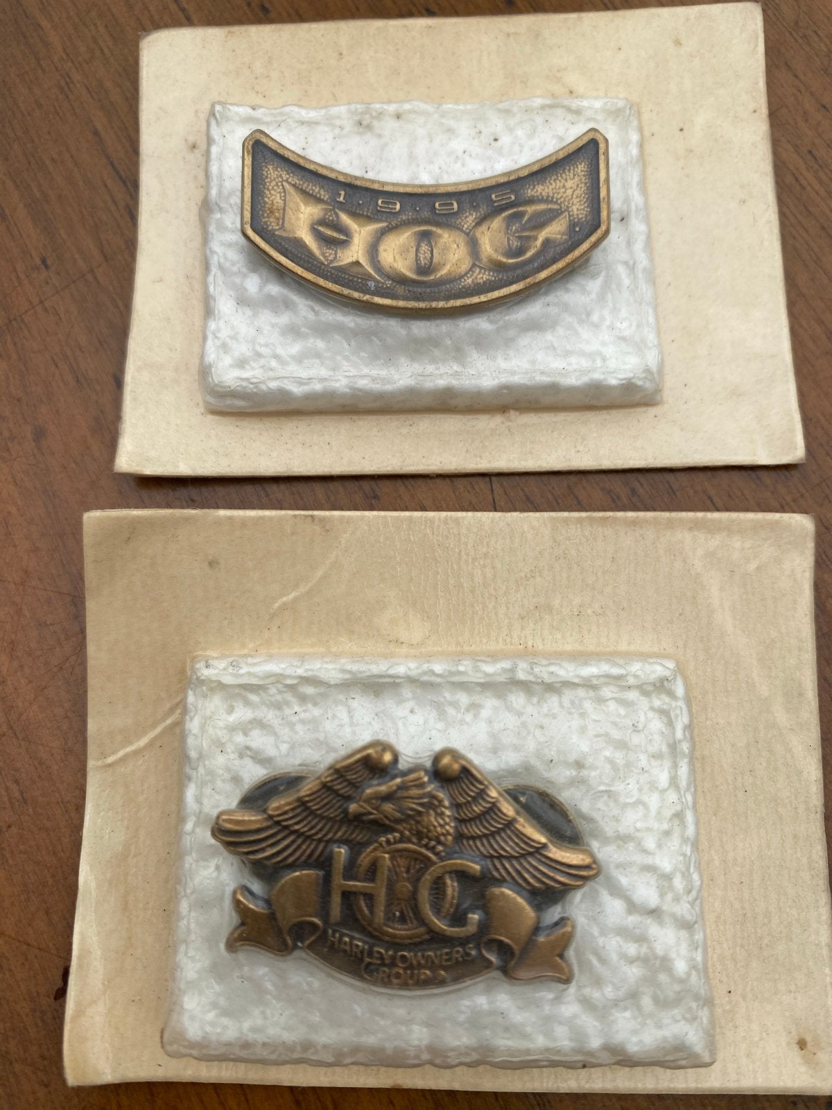 Harley-Davidson H.O.G. 1995 en H.O.G. emblemen, Ophalen, Gebruikt, Motoren