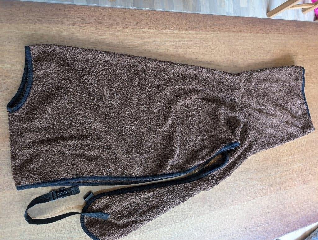 Badjas hond maat L, Dieren en Toebehoren, Ophalen, Gebruikt, Overige merken, Overige hondenkleding