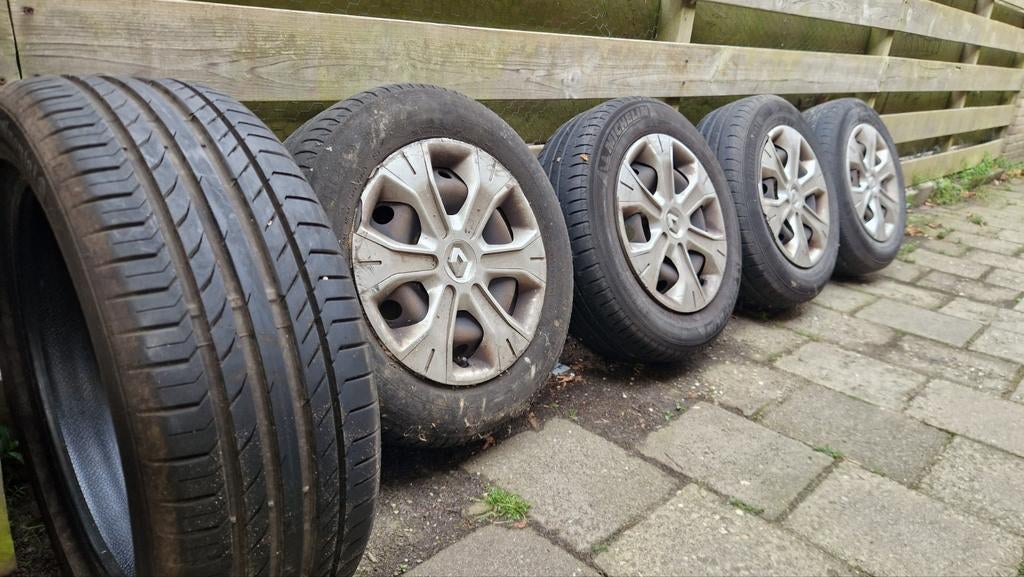 4 Velgen (gebruikt voor Megane 1.5dci, 2009), Ophalen, Gebruikt