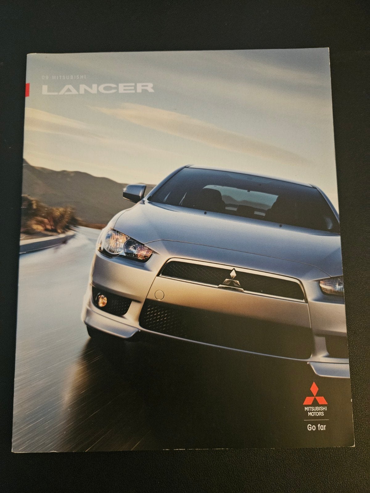Brochure Mitsubishi Lancer 2009, Ophalen of Verzenden, Zo goed als nieuw, Mitsubishi