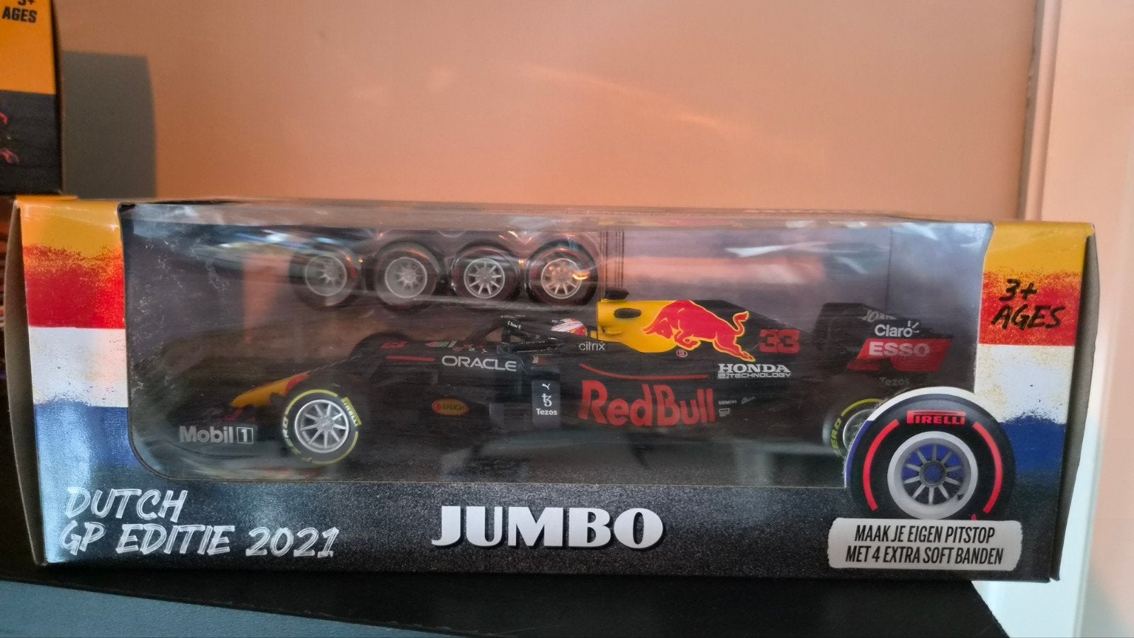 Red Bull Racing F1 Auto Max Verstappen Dutch GP 2021 Jumbo, Verzenden, Nieuw, Overige typen