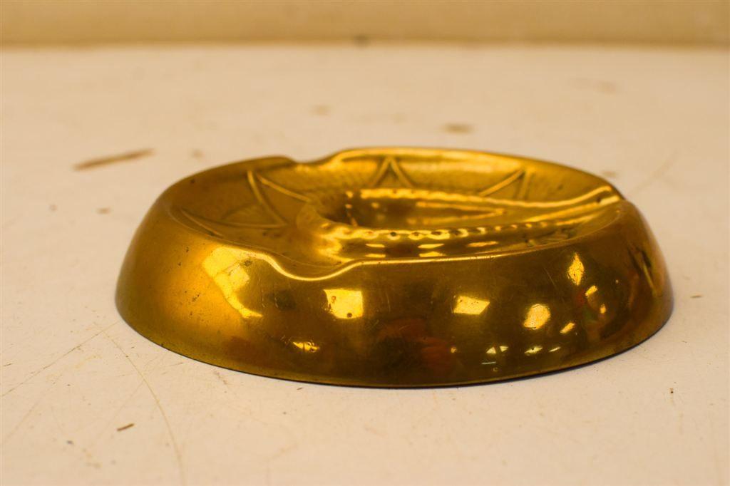 Messing Pijpen asbak 50482, Ophalen of Verzenden, Gebruikt, Sigarenbandjes