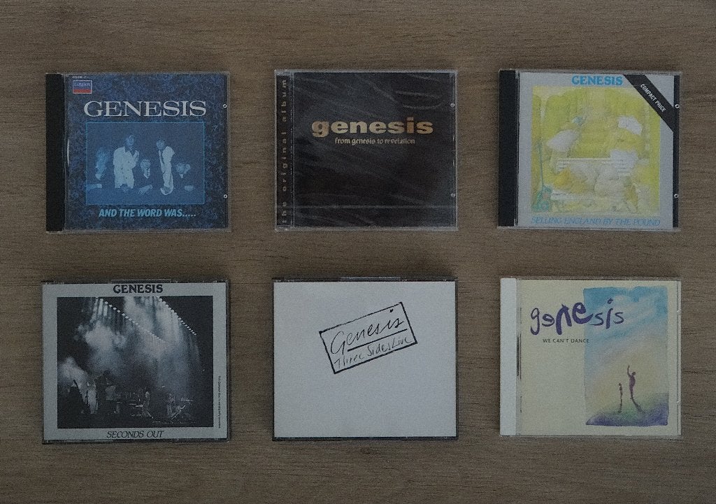 6 cd’s Genesis (waarvan 2 dubbel cd’s), Ophalen of Verzenden, Zo goed als nieuw, Progressive