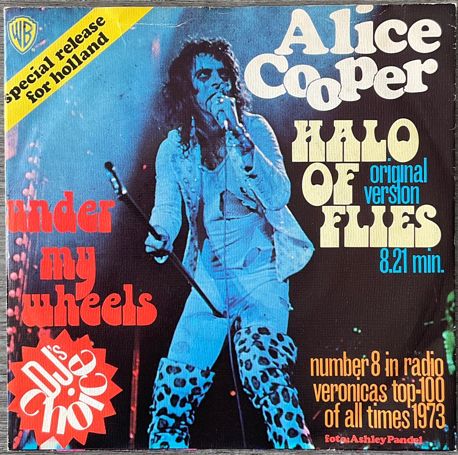 Alice Cooper - Halo of flies (NL’73) ALS NIEUW (NLop5), Verzenden, Zo goed als nieuw, 7 inch, Pop