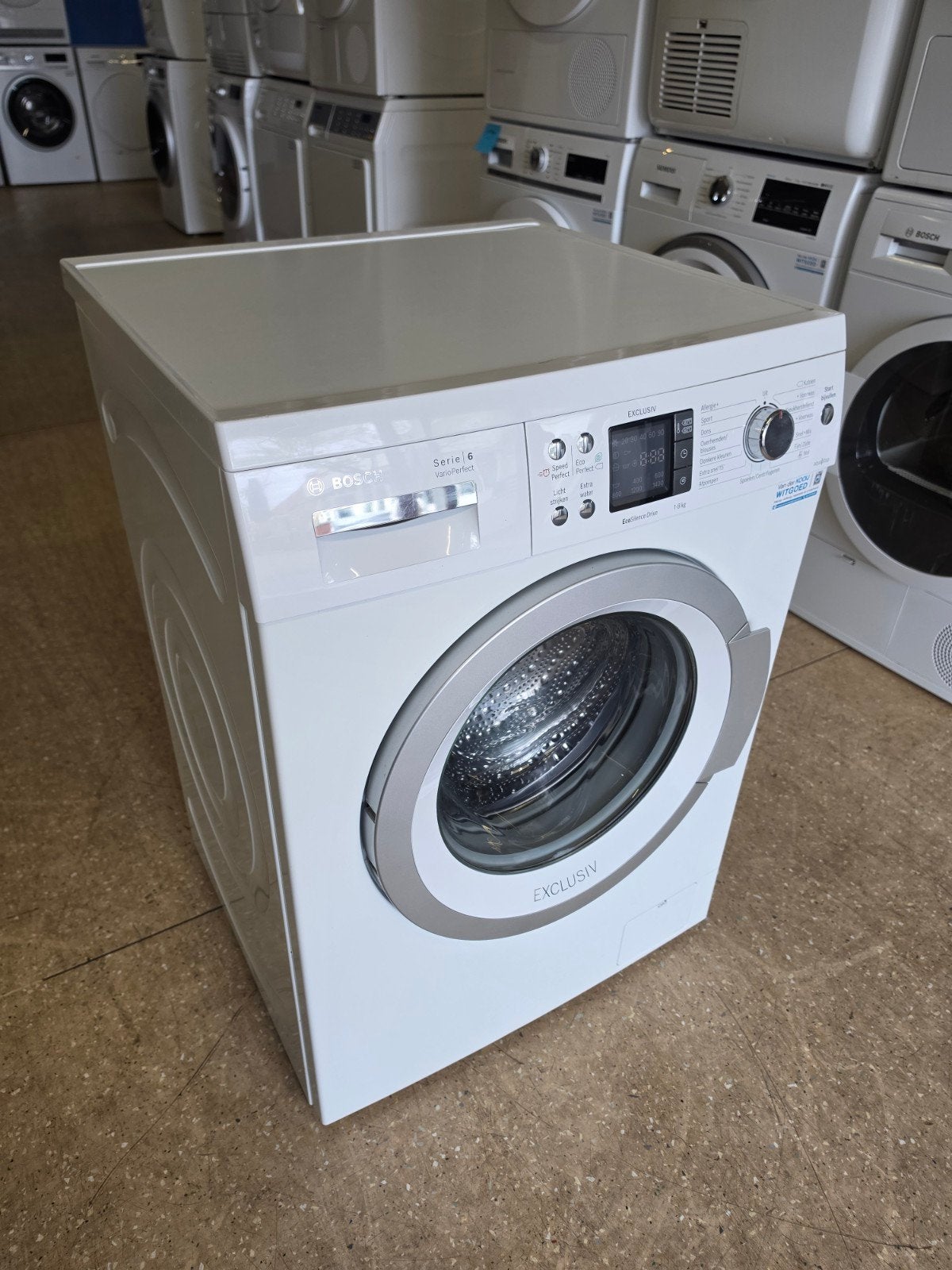 Bosch Serie 6 wasmachine | 8 kilo | A++ | Gratis thuis 🚚✅️, Bosch, Jirnsum, 1200 tot 1600 toeren, 8 tot 10 kg