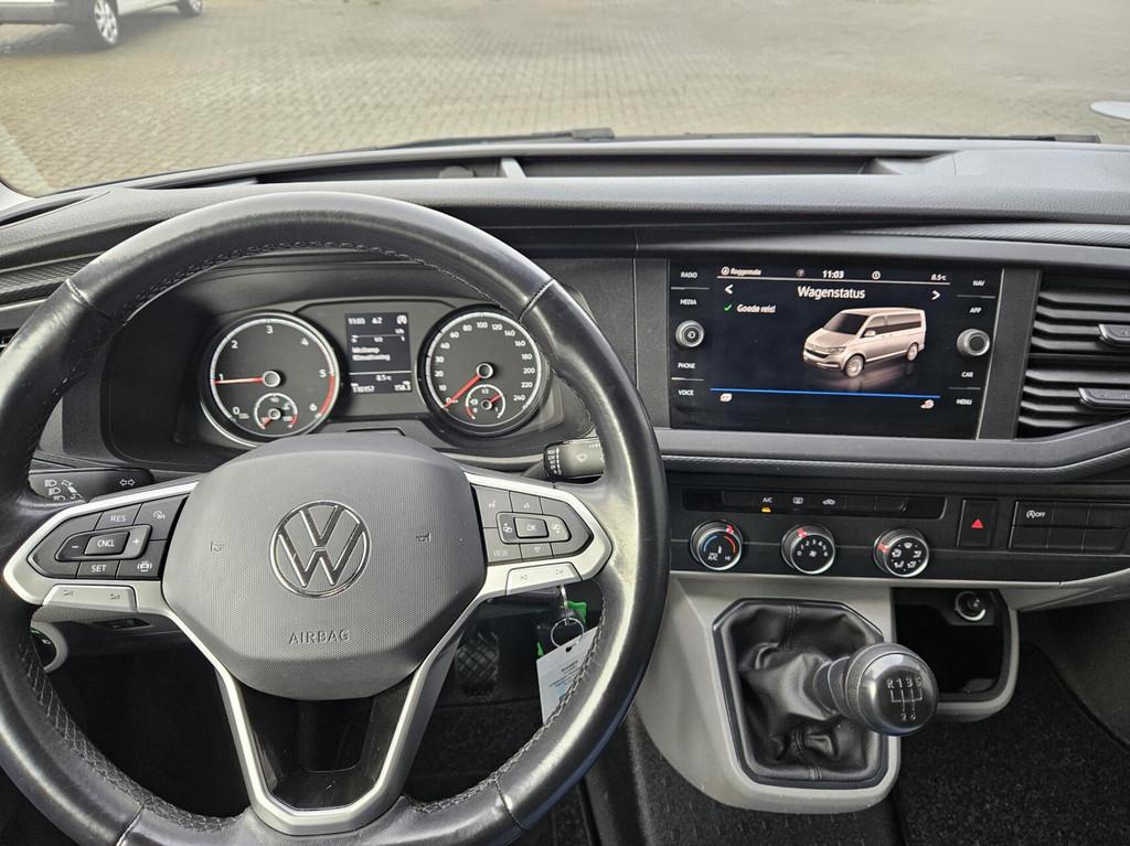 Volkswagen Transporter 2.0 TDI L2H1 Airco Carplay Inrichting, Auto's, Bestelauto's, Gebruikt, 4 cilinders, Volkswagen, Origineel Nederlands