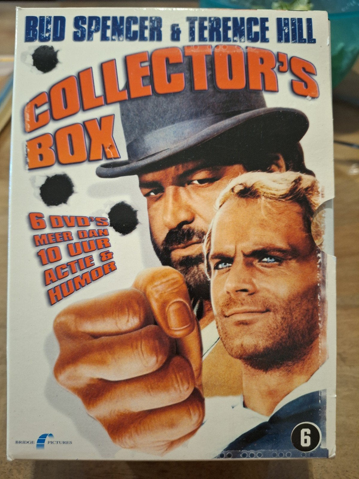 6 dvd box Bud Spencer & Terence Hill, Cd's en Dvd's, Alle leeftijden, Ophalen of Verzenden, Zo goed als nieuw, Komedie