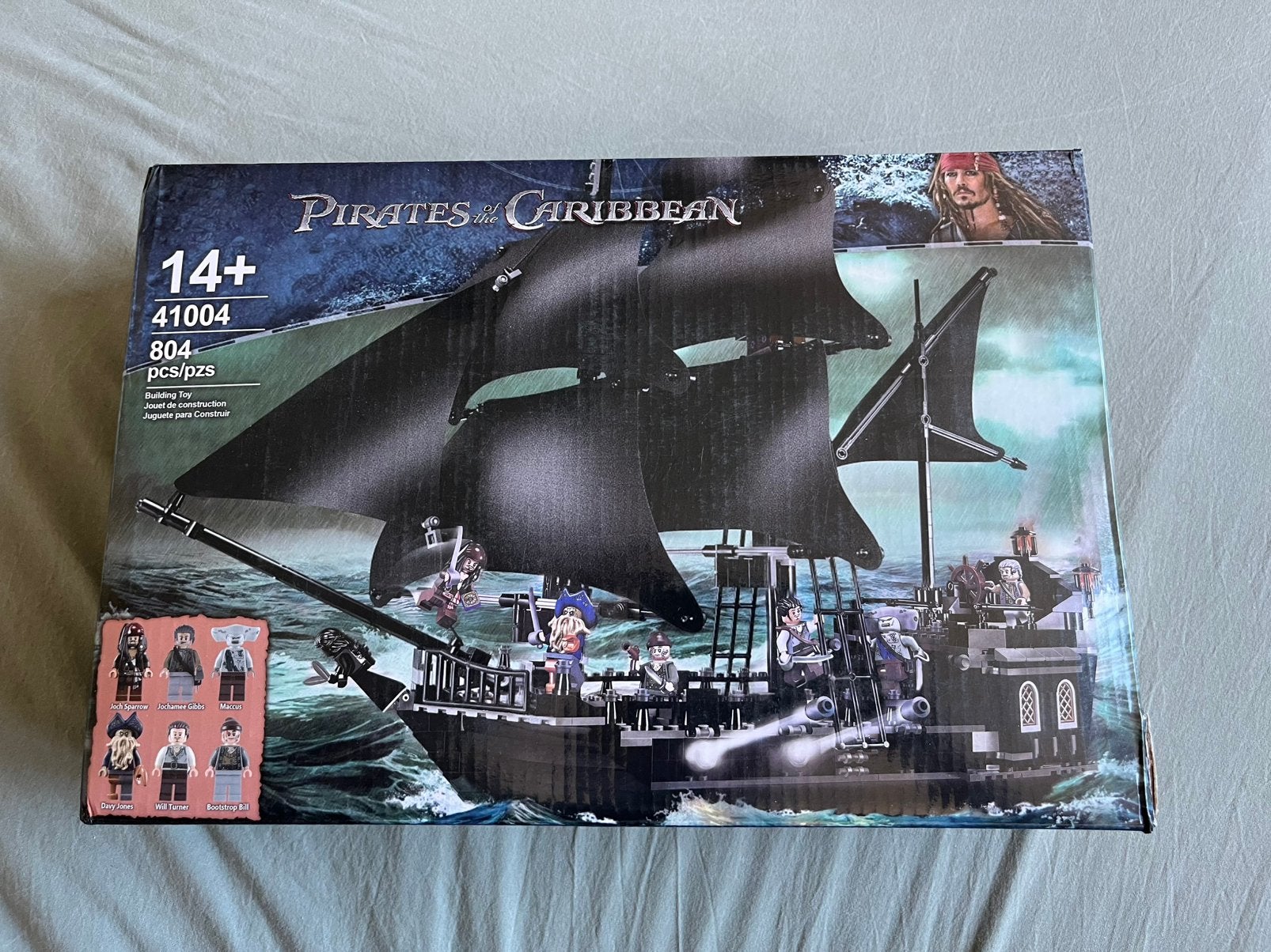 Pirates of the Caribean Black Pearl, Kinderen en Baby's, Lego, Nieuw, Compleet, Complete set