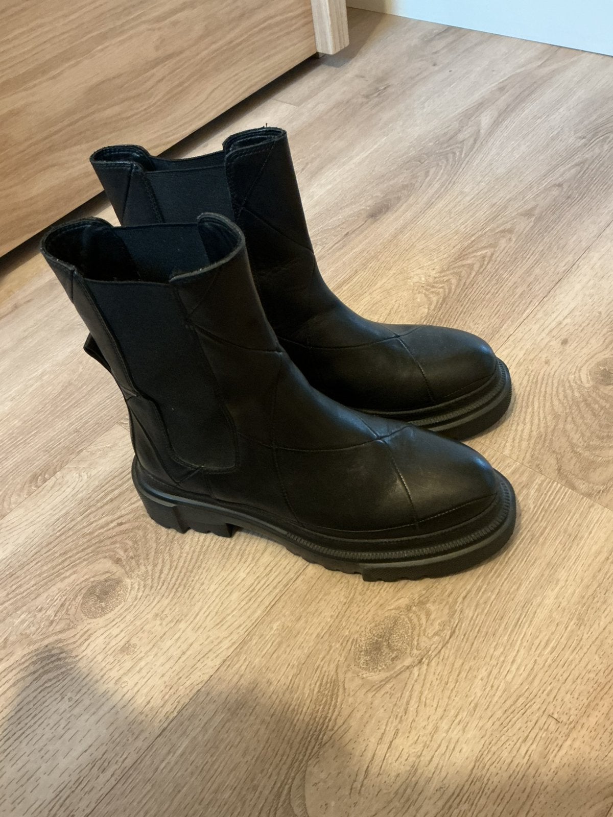 Shabbies festival boots nieuw 38, Ophalen, Zwart, Lage of Enkellaarzen, Nieuw