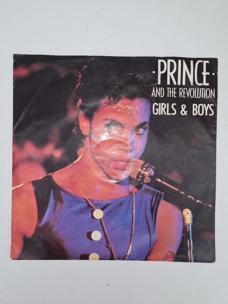 Prince and The Revolution. Girls & Boys., Fotohoes, Ophalen of Verzenden, Gebruikt, Pop