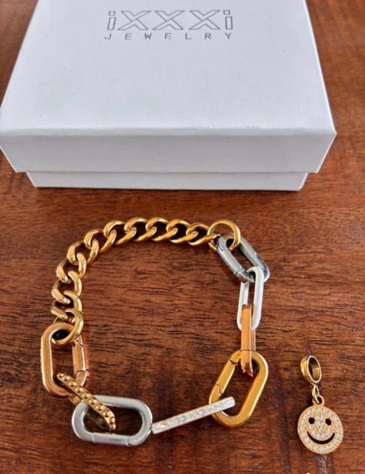 Ixxxi armband als nieuw, Sieraden, Tassen en Uiterlijk, Armbanden, Ophalen of Verzenden, Zo goed als nieuw, Overige kleuren