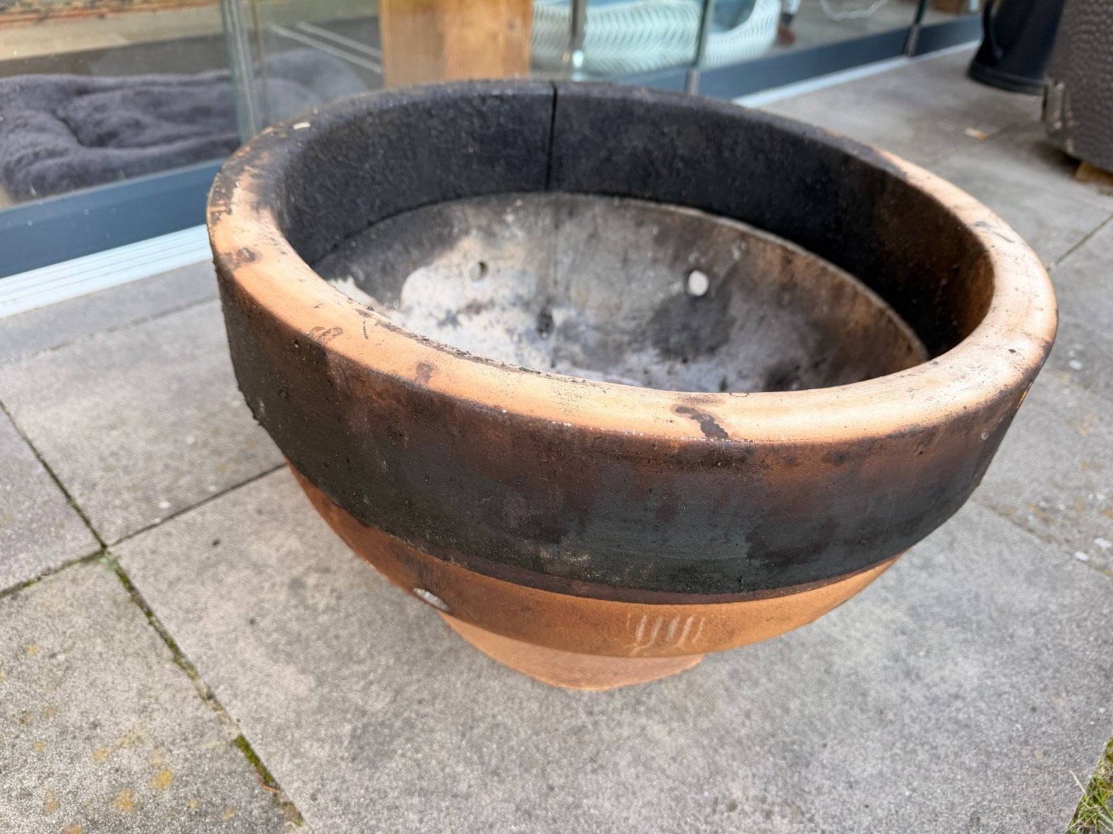 Vuurschaal / firebox voor Grill Guru Large Kamado, Ophalen, Gebruikt