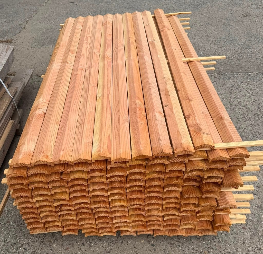 Afdeklatten douglas piramidemodel 180cm, Ophalen, Nieuw, 180 tot 250 cm, Planken