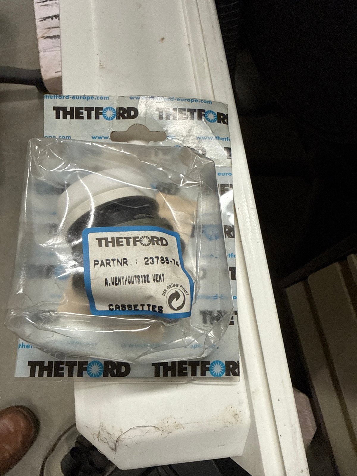 Thetford Cassette Toilet Ontluchting A.Vent/Outside Vent, Ophalen, Nieuw
