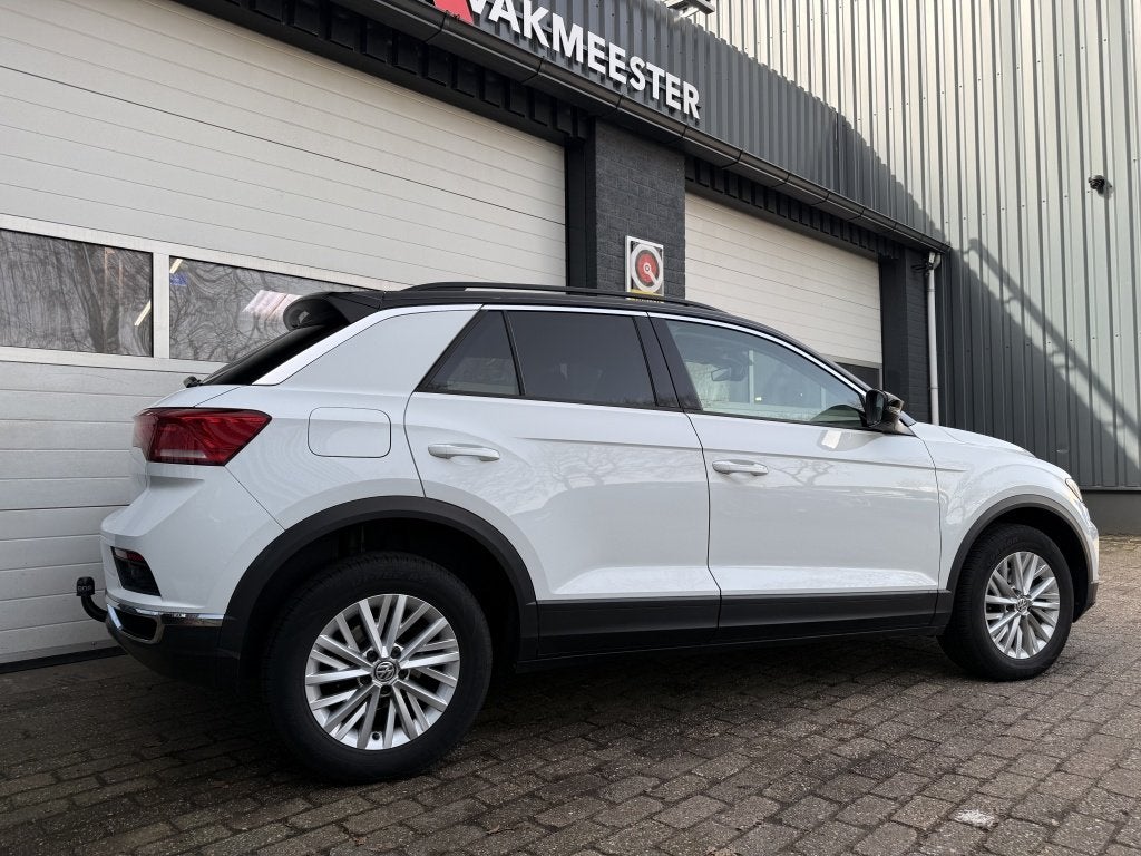 Volkswagen T-Roc 1.0 TSI Style (bj 2019), Auto's, Gebruikt, Euro 6, 116 pk, Wit