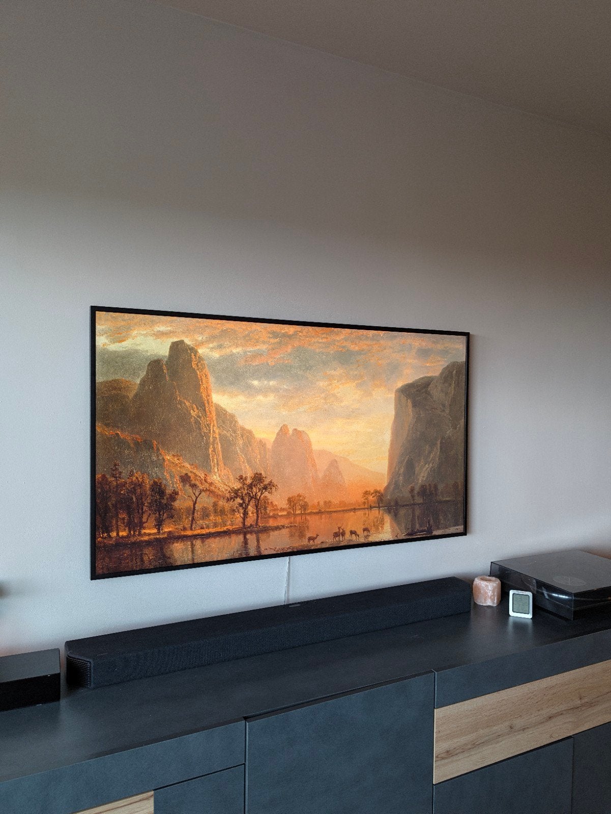 Samsung The Frame 55 inch 4K QLED (2021), Ophalen, QLED, Zo goed als nieuw, 100 Hz