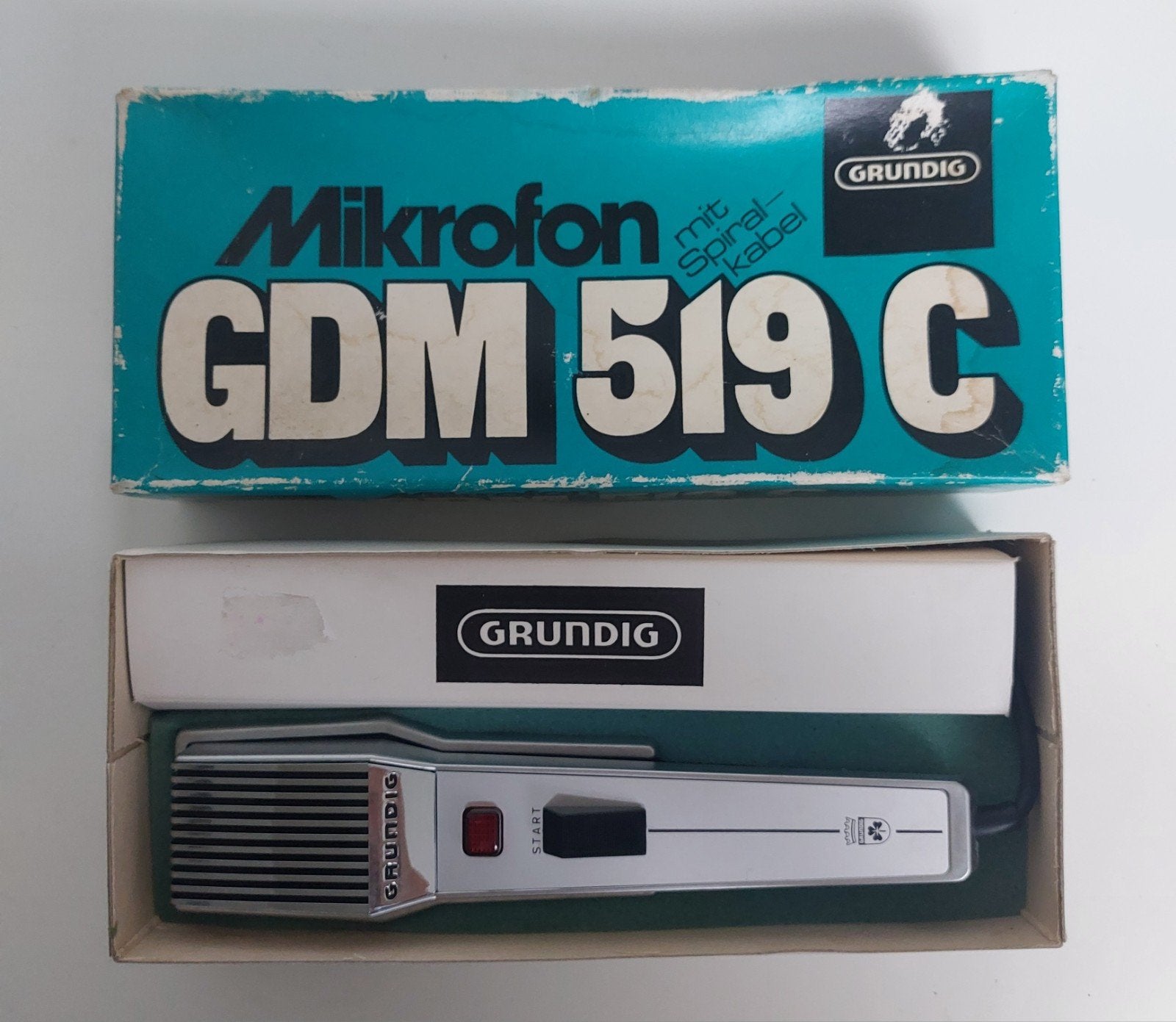 Grundig stenorette mikrofoon GDM 519 C, Ophalen of Verzenden