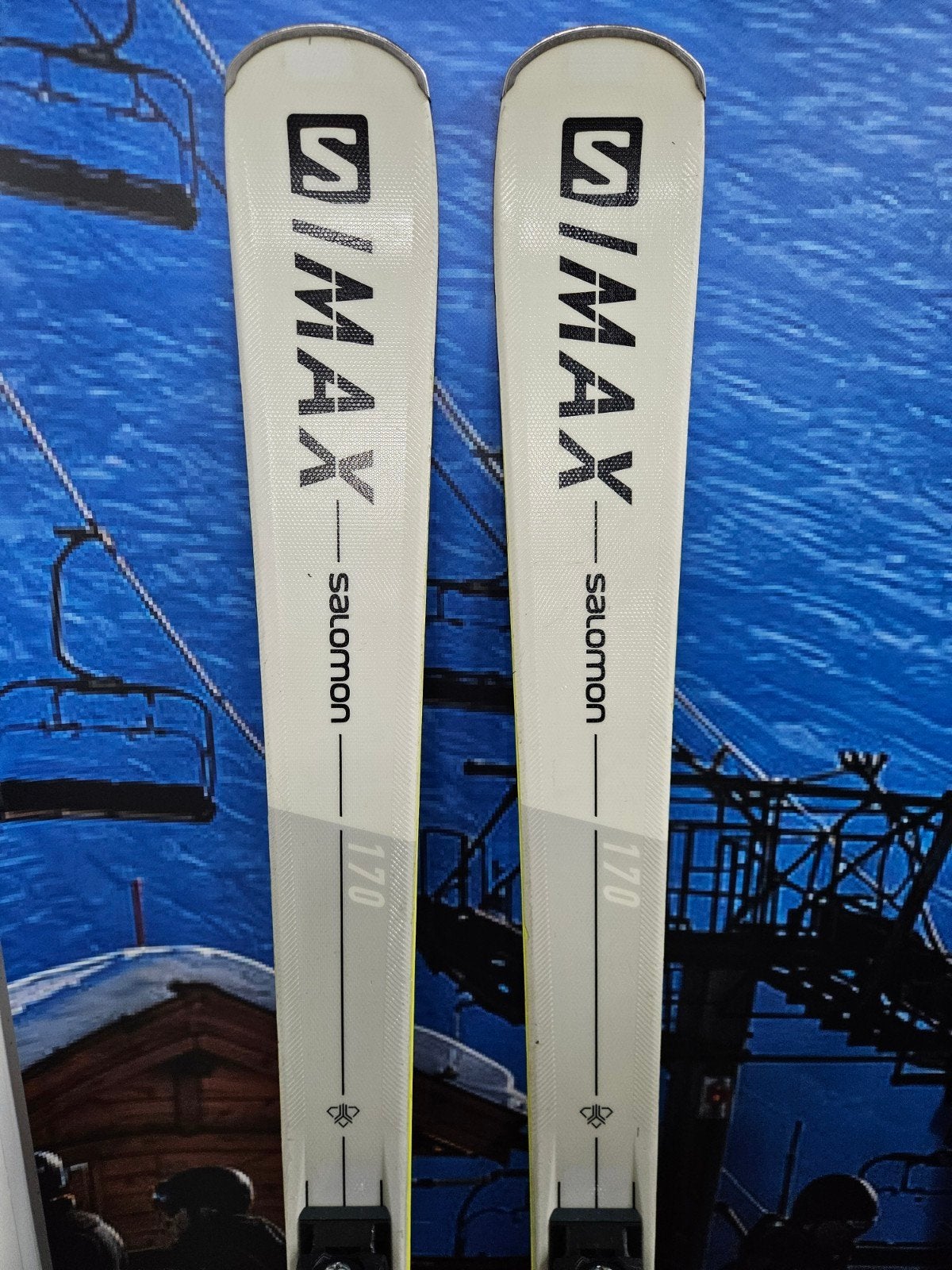 Salomon S/MAX 6 ski's - 170 cm - Zo goed als nieuw, 160 tot 180 cm, Zo goed als nieuw, Carve, Skiën