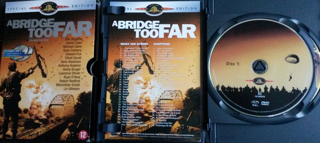 A bridge too far 2dvd special edition - Richard Attenborough, Cd's en Dvd's, Inclusief boekje, 1960 tot 1980, Verzenden, Nederlands