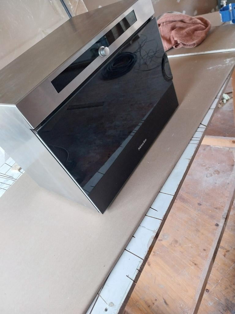 Miele stoom oven, Ophalen