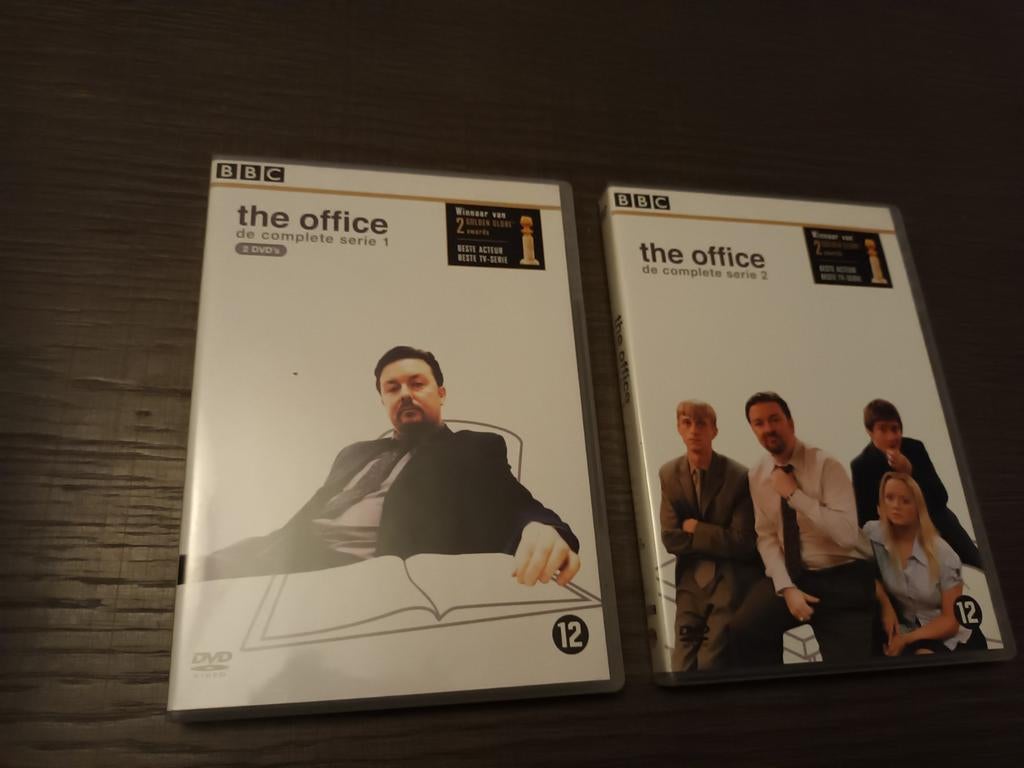 Dvd The Office seizoen 1 en 2, Vanaf 12 jaar, Ophalen of Verzenden, Zo goed als nieuw
