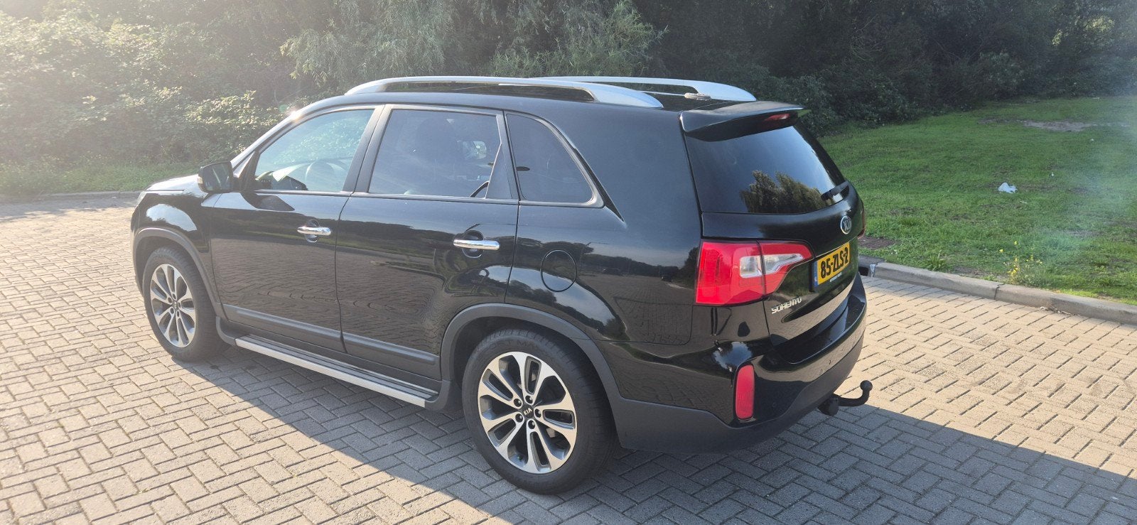 Kia Sorento 2.4 2WD AUT 7P 2013 Zwart, Auto's, 2000 kg, 2359 cc, 7 stoelen, Zwart