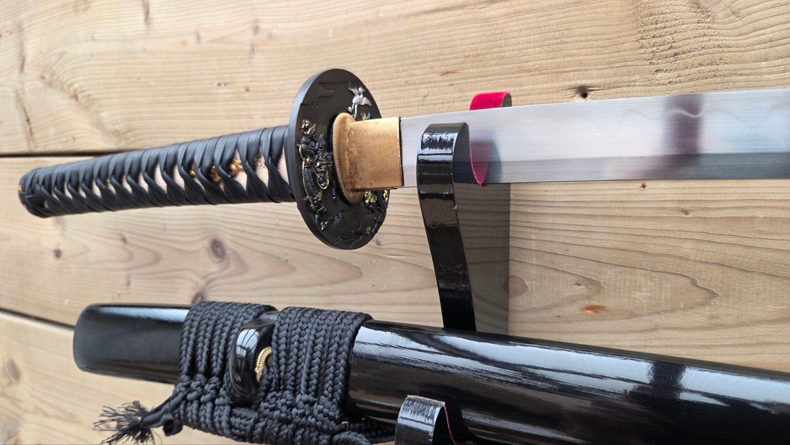 T10 staal Scherp katana zwaard, samurai zwaarden, sabel, mes, Verzamelen, Ophalen of Verzenden, Overige soorten, Azië, Zwaard of Sabel