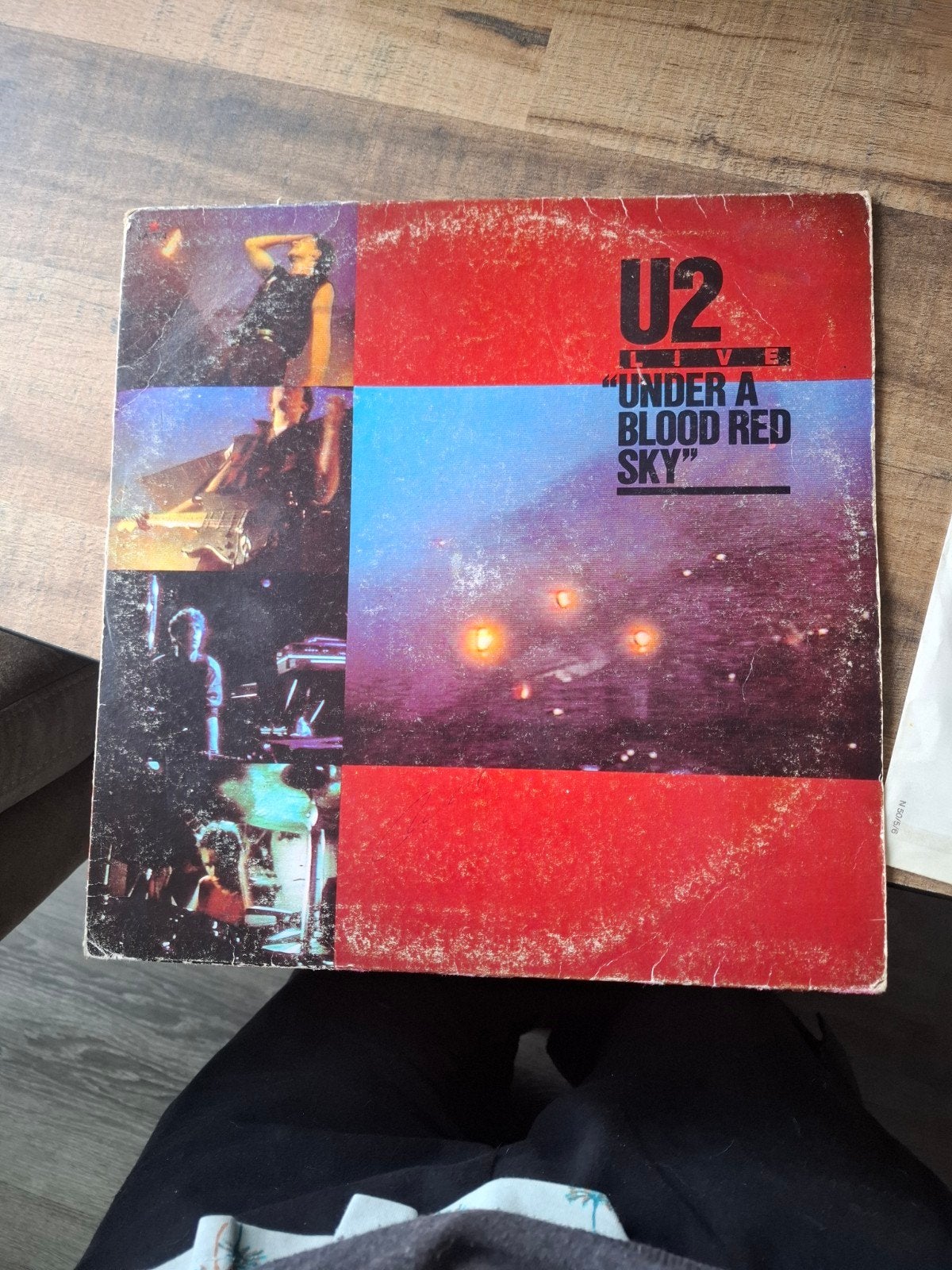 U2 - Under a Blood Red Sky (Mexicaanse persing 1984), LP, Gebruikt, Originele persing, Ophalen of Verzenden