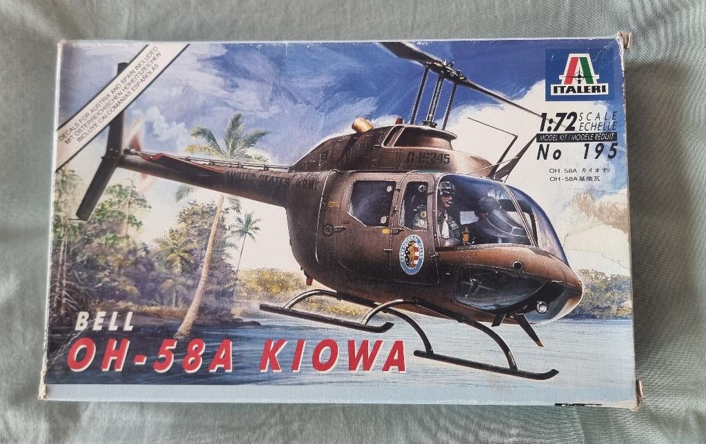 1/72 OH-58A Kiowa, Hobby en Vrije tijd, Ophalen of Verzenden, 1:72 tot 1:144, Overige merken