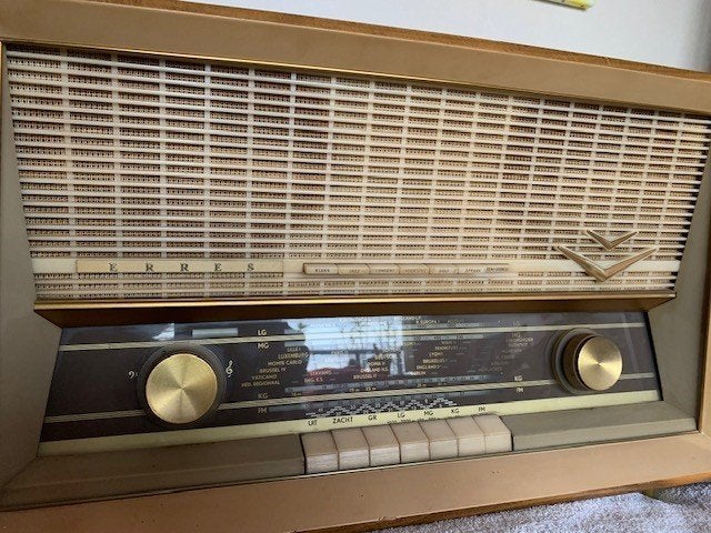 Vintage Erres radio, Ophalen, Gebruikt