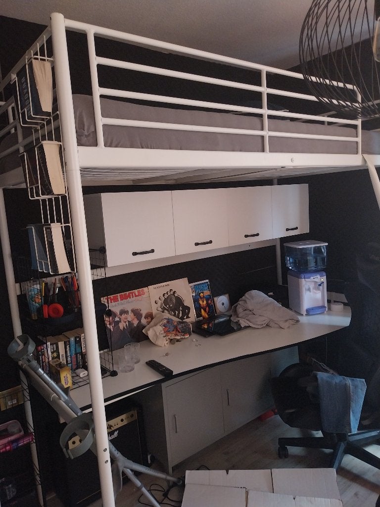 Hoogslaper, Ophalen, Gebruikt, Eenpersoons, 200 cm