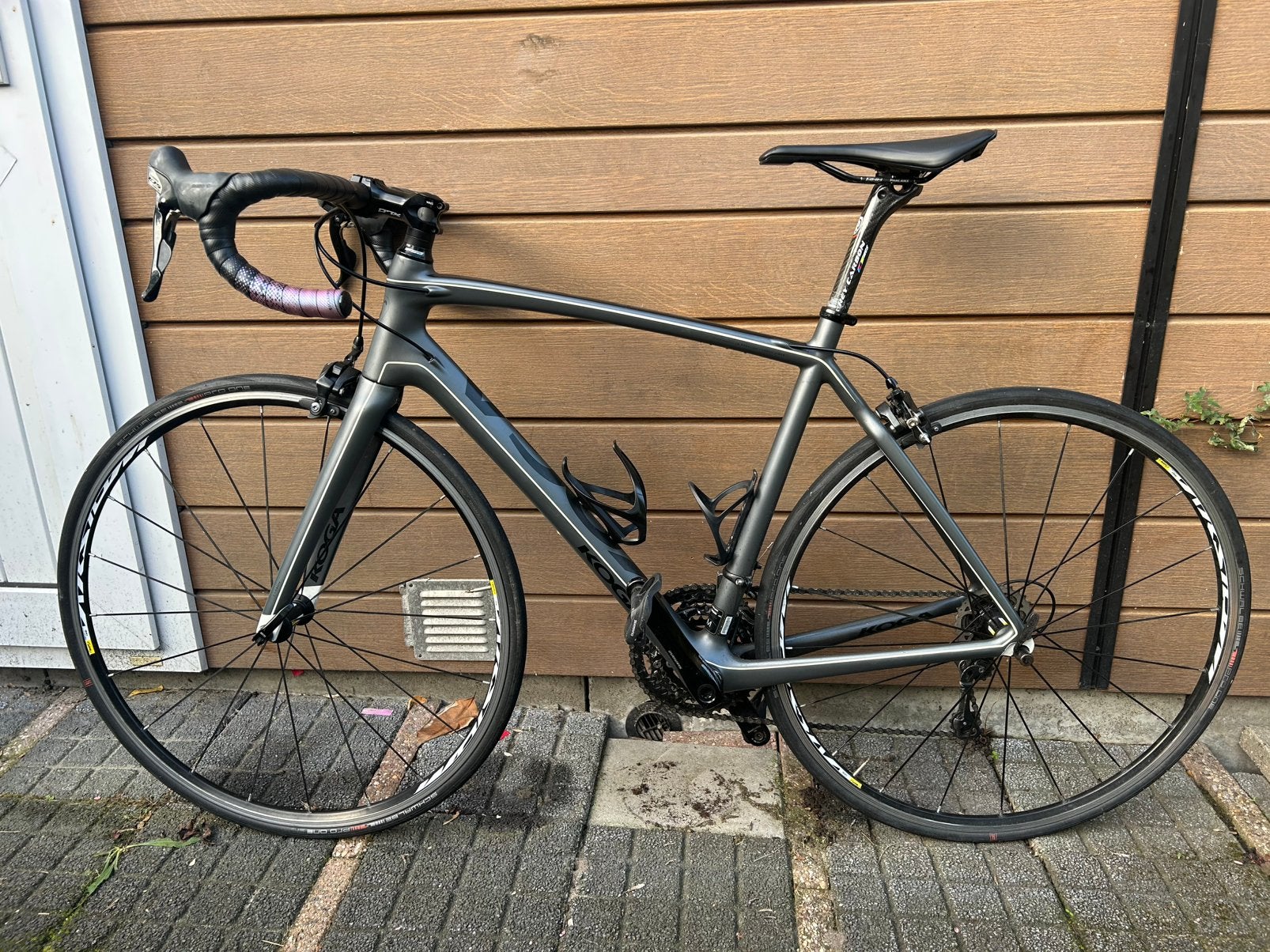 Koga Solacio Carbon M – Shimano 105 – nette staat, Fietsen en Brommers, Ophalen, Carbon, Zo goed als nieuw, Koga Miyata