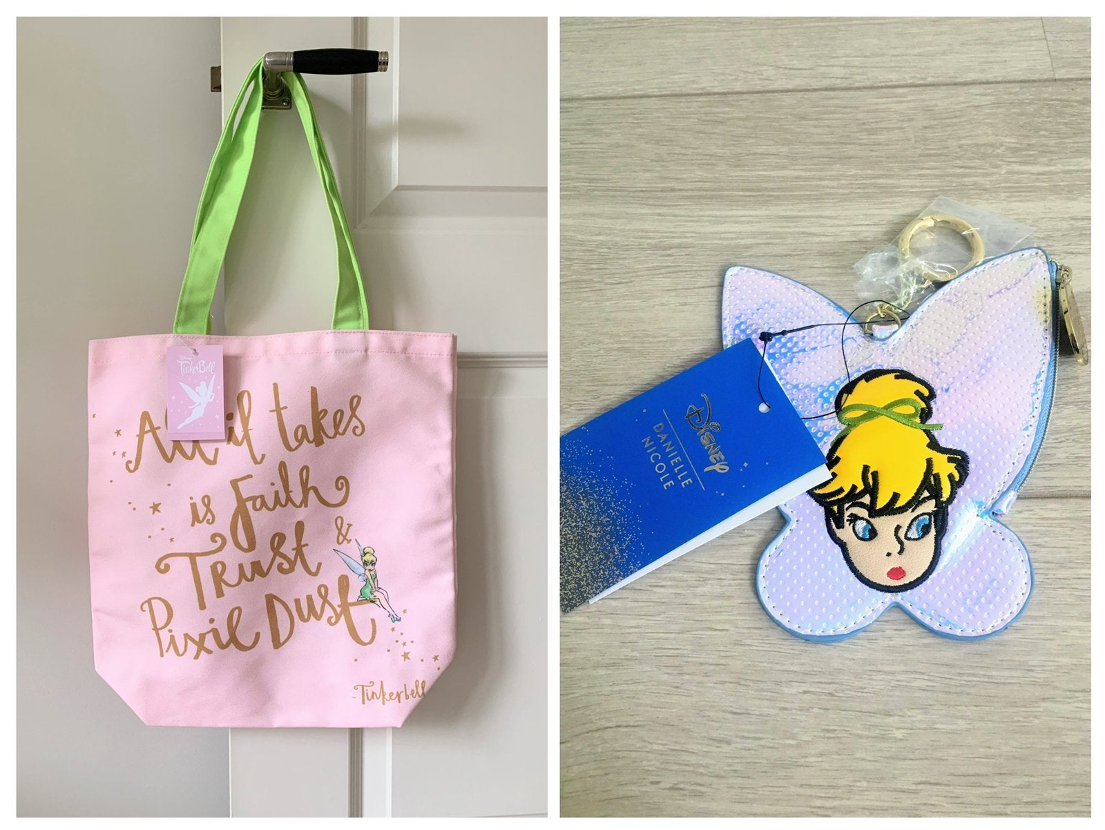 Disney Daniëlle Nicole Tinkerbell Fairies portemonnee & tas, Ophalen, Peter Pan of Pinokkio, Nieuw, Tas, Koffer of Zak