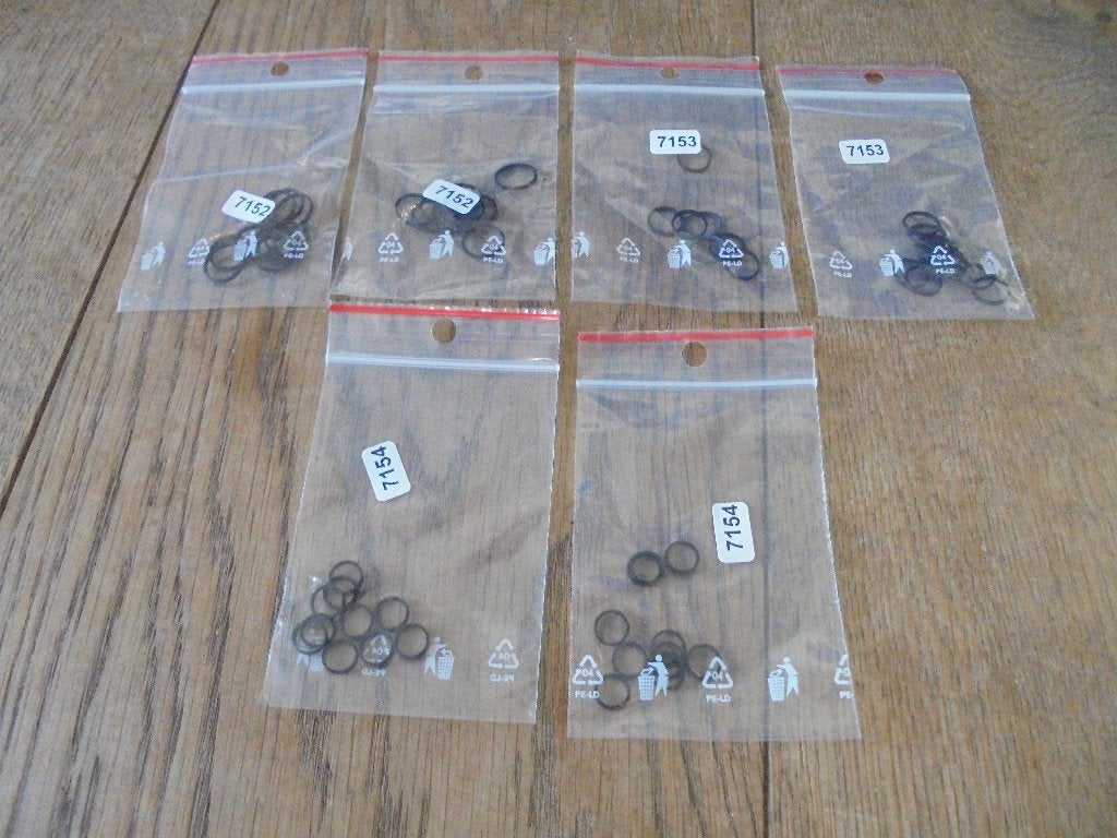 Marklin HO Antislipbandjes (10) loks 7152 - 7153 - 7154, Treinset, Gelijkstroom of Wisselstroom, Nieuw, Ophalen of Verzenden