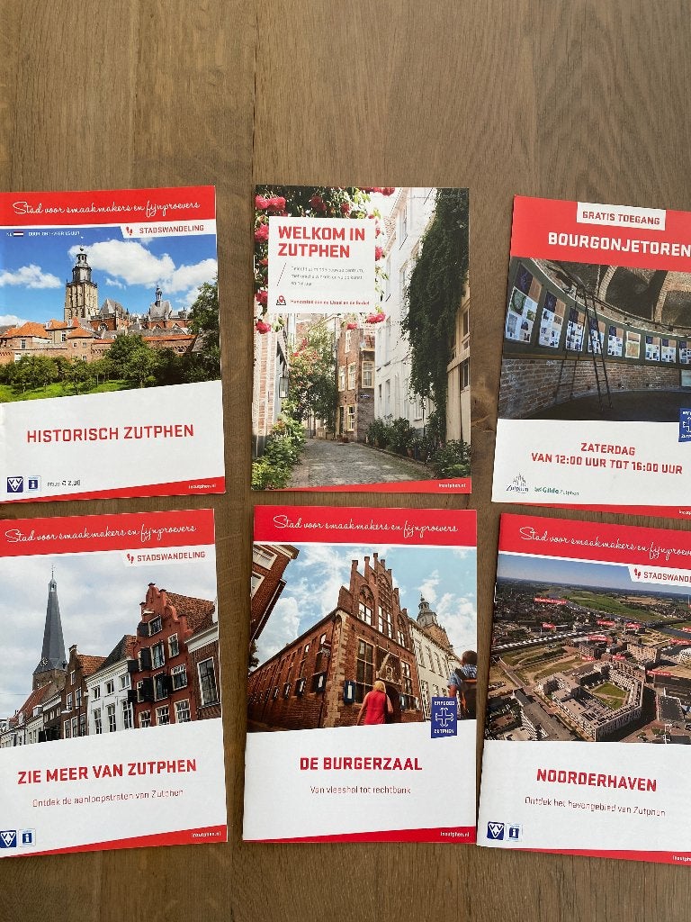 Pakket Welkom in Zutphen met o.a. Stadswandelingen, Ophalen of Verzenden, Nieuw